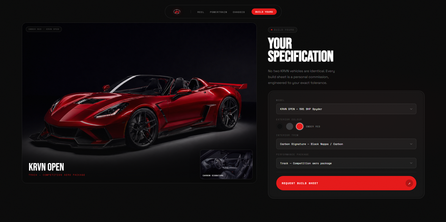 Configurator Ember Red