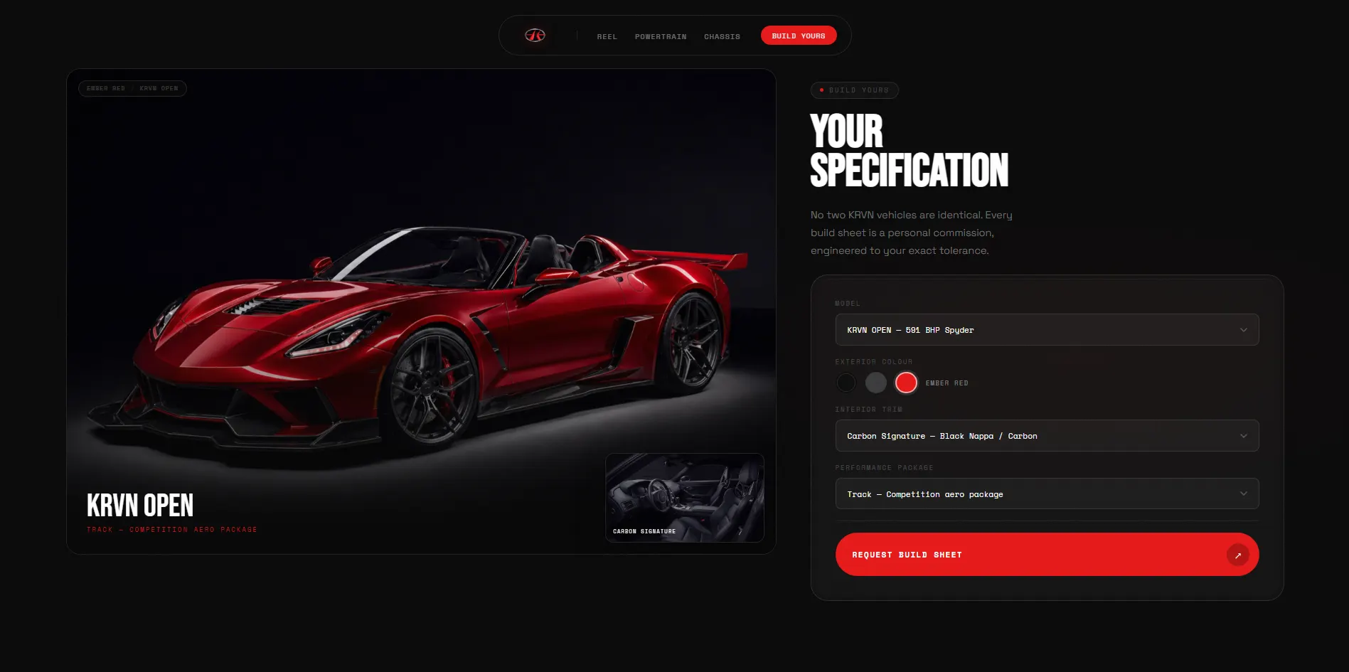 Configurator Ember Red